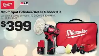 Repco M12 Spot Polisher/Detail Sander Kit offer