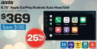Repco 6.75" Apple CarPlay/Android Auto Head Unit offer