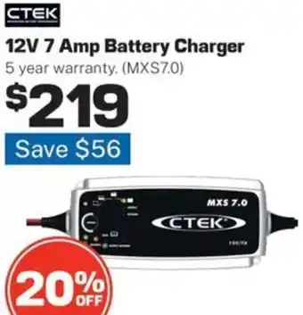 Repco 12V 7 Amp Battery Charger offer