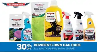 Repco BOWDEN'S OWN CAR CARE offer