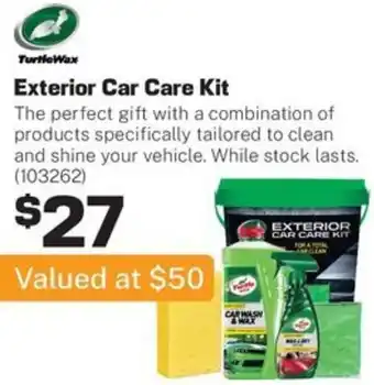 Repco Exterior Car Care Kit offer