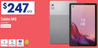 Officeworks Tablet M9 offer