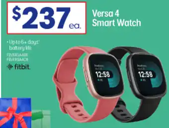 Officeworks Versa 4 Smart Watch offer