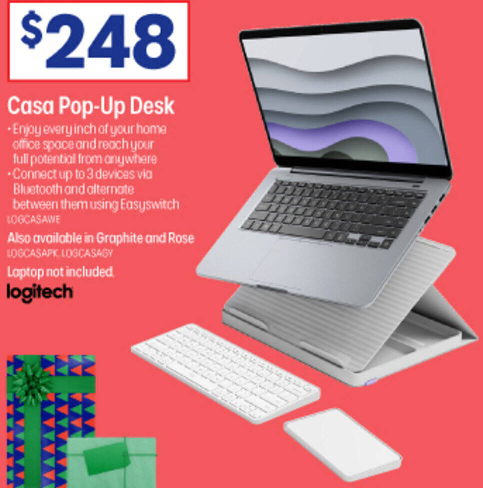 Casa PopUp Desk offer at Officeworks