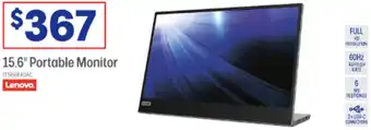 Officeworks 15.6" Portable Monitor offer