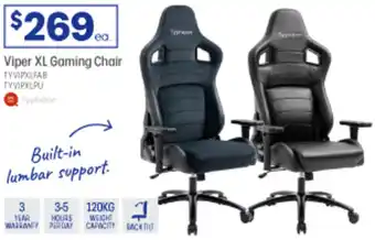 Officeworks Viper XL Gaming Chair offer