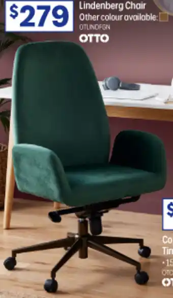 Officeworks Lindenberg Chair offer