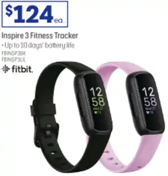 Officeworks Inspire 3 Fitness Tracker offer