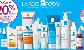 Terry White LA ROCHE-POSAY SELECTED RANGE offer