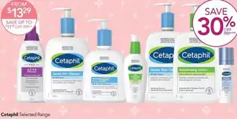 Terry White Cetaphil Selected Range offer