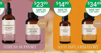 Terry White Wanderlust Selected Range offer