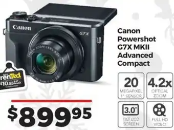 Teds Cameras Canon Powershot G7X MKII Advanced Compact offer