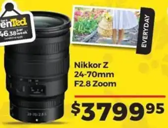 Teds Cameras Nikkor Z 24-70mm F2.8 Zoom offer