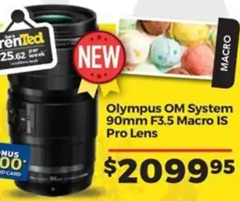 Teds Cameras Olympus OM System 90mm F3.5 Macro IS Pro Lens offer