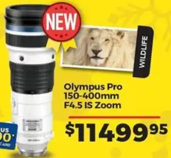 Teds Cameras Olympus Pro 150-400mm F4.5 IS Zoom offer