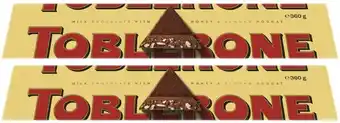 Coles Toblerone 360g offer