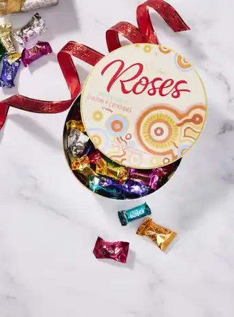Coles Cadbury roses tin 600g offer