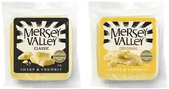 Coles Mersey valley cheese 235g offer