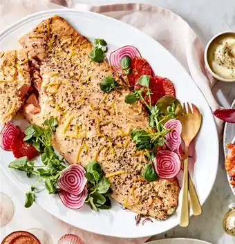 Coles Coles fresh salmon side offer