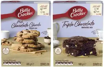 Coles Betty crocker baking mix 310g-540g offer