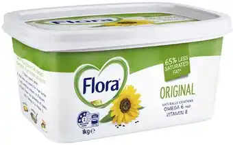 Coles Flora margarine 1kg offer