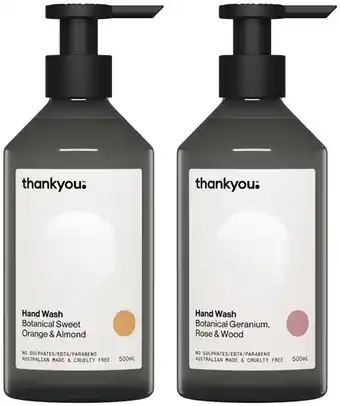 Thankyou hand wash 500ml