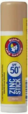 Coles Surf life saving tinted zinc stick spf50+ 12g offer