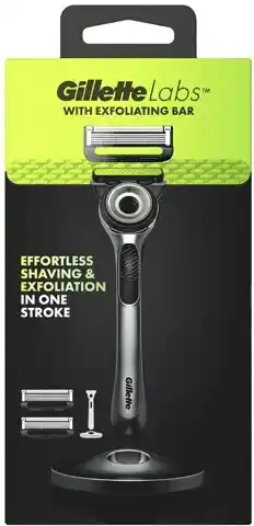 Coles Gillette labs men's razor kit with 2 blades 1 pack offer