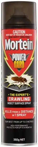 Coles Mortein powergard crawling insect surface spray 350g offer