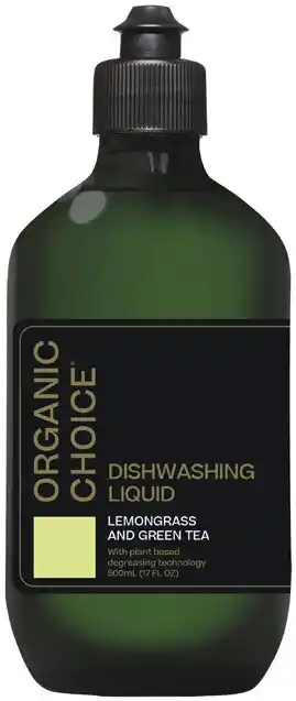 Coles Organic choice dishwashing liquid 500ml offer