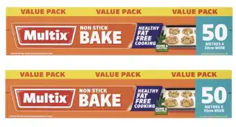 Coles Multix non stick baking paper 50 metres offer
