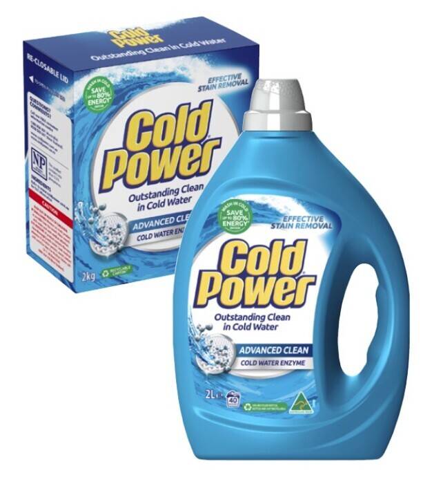 Cold power laundry liquid 2 litre or powder 2kg offer at Coles