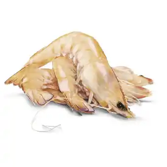 Woolworths Thawed large australian green banana prawns offer