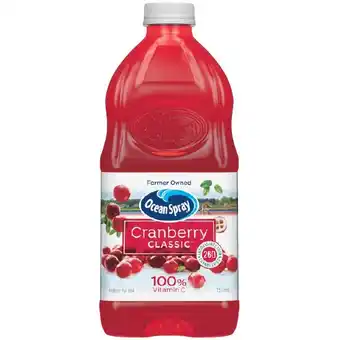 Woolworths Ocean spray drink 1.5 litre offer