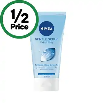 Woolworths Nivea daily essentials gentle exfoliating scrub 150ml offer