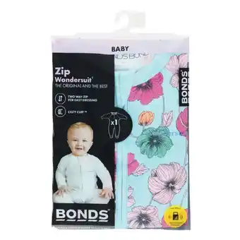 Woolworths Bonds zippy wondersuit assorted pk 1 offer