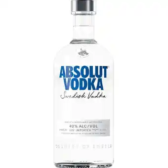 Woolworths Absolut vodka 700ml offer