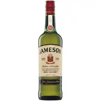 Woolworths Jameson irish whiskey 700ml offer
