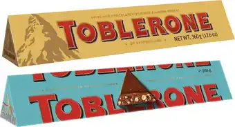 IGA Toblerone chocolate 360g selected varieties offer