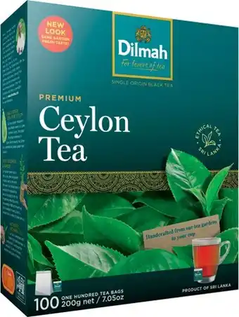 IGA Dilmah premium ceylon tea bags 100 pack offer