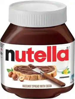 IGA Ferrero nutella hazelnut spread 220g offer