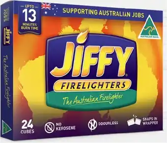 IGA Jiffy firelighters 24 pack offer