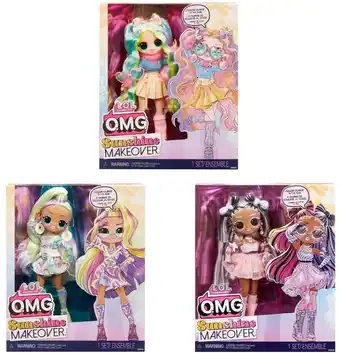 BIG W L.o.l. surprise! o.m.g. sunshine makeover assorted fashion dolls offer