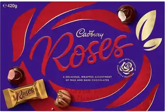 BIG W Cadbury roses 420g offer
