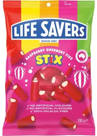 BIG W Life savers medium bags 180g-200g offer