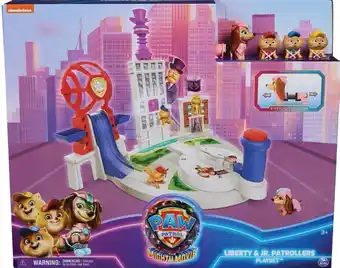 BIG W Paw patrol the mighty movie liberty & poms playset offer
