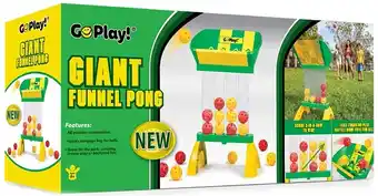 BIG W Go play! giant funnel pong offer