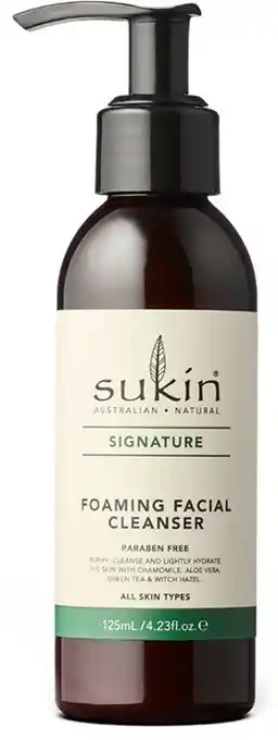 BIG W Sukin foaming facial cleanser 125ml offer