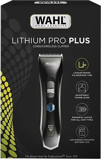 BIG W Wahl lithium pro plus clipper kit offer