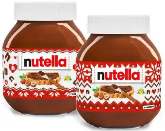 BIG W Nutella hazelnut chocolate spread family pack 1kg offer